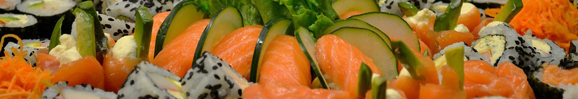 Eating Asian Fusion Japanese Sushi at Momo Sushi Shack restaurant in Brooklyn, NY.